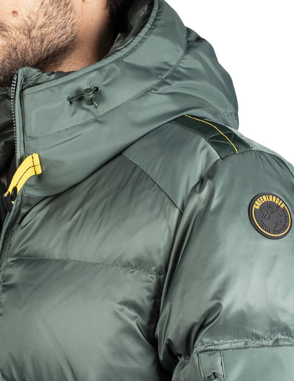Chamarra casual capitonada para hombre 6