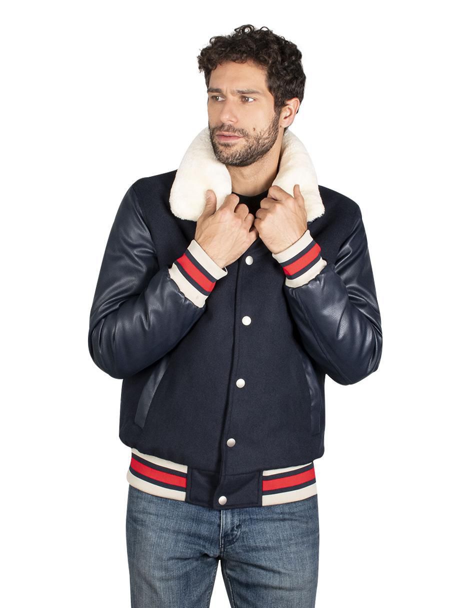 Chamarra cuello desmontable para hombre Chamarra cuello desmontable para hombre