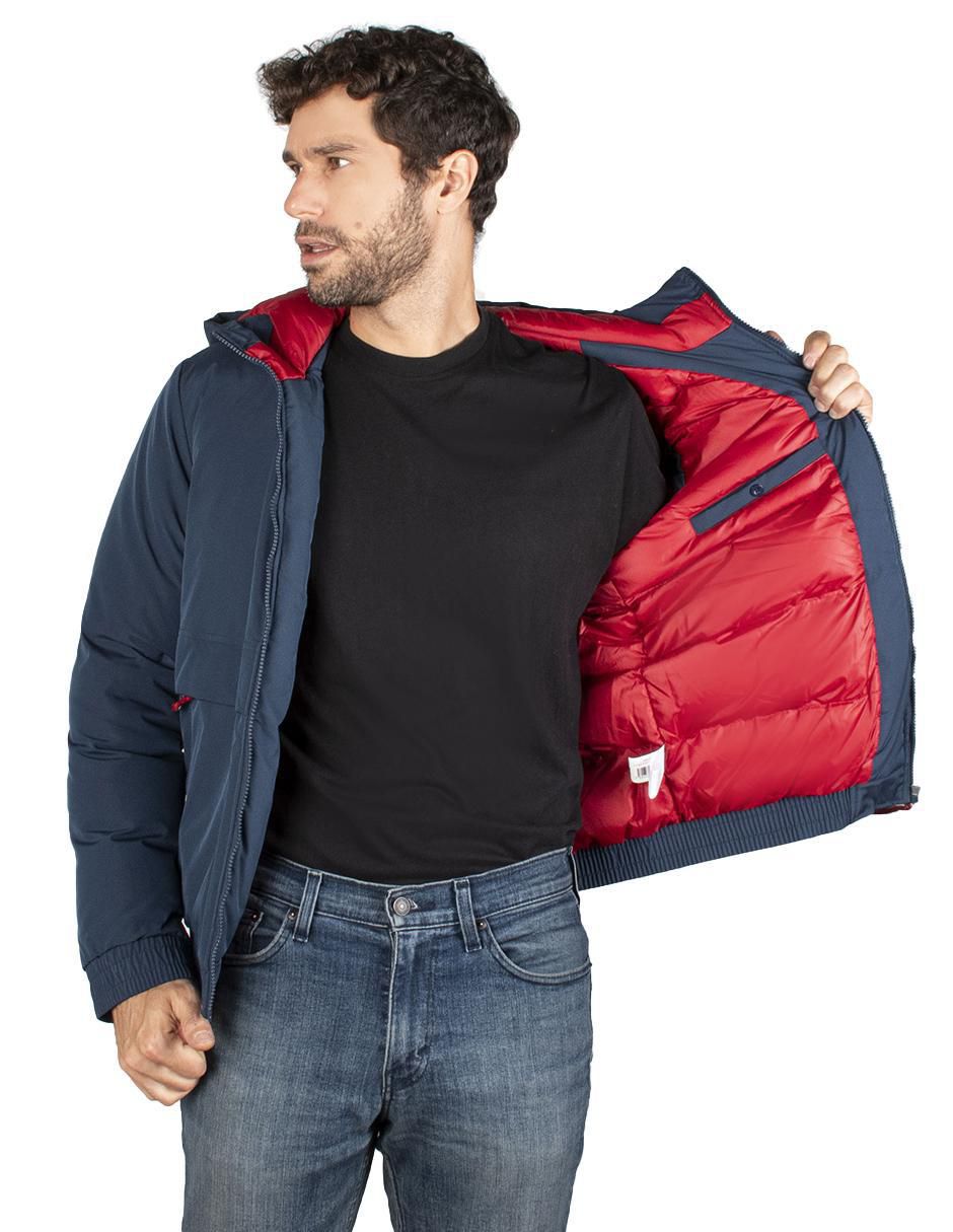 Chamarra casual Greenlander bolsa con cierre para hombre