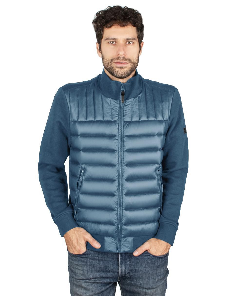 Chamarra casual bolsa con cierre para hombre Chamarra casual bolsa con cierre para hombre