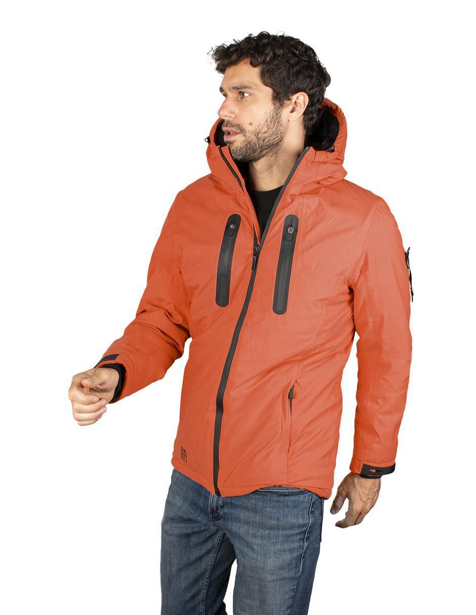 Chamarra con bolsillos para hombre 3
