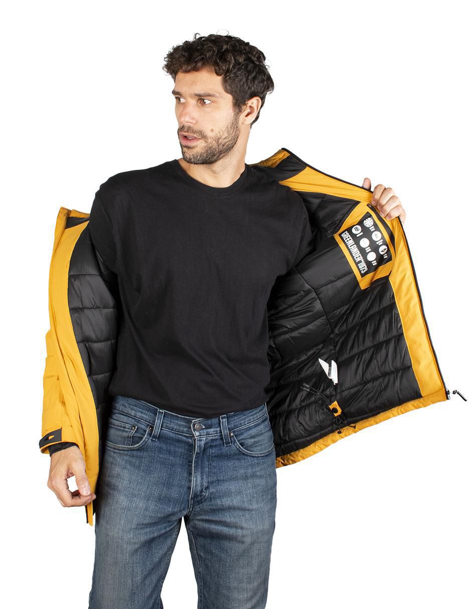 Chamarra greenlander con bolsillos para hombre