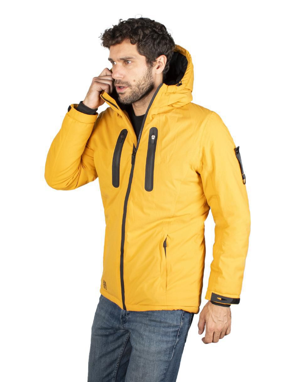 Chamarra greenlander con bolsillos para hombre