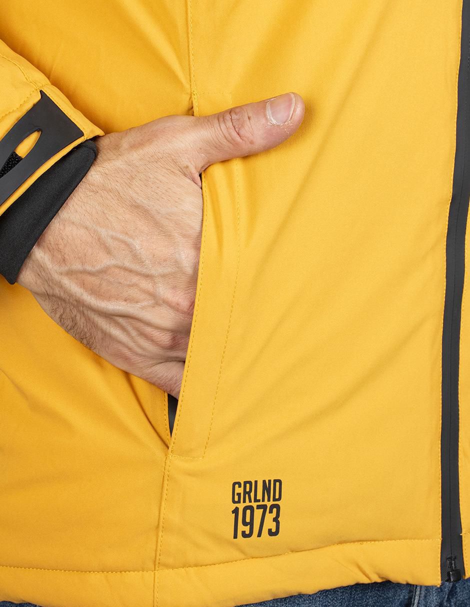 Chamarra greenlander con bolsillos para hombre