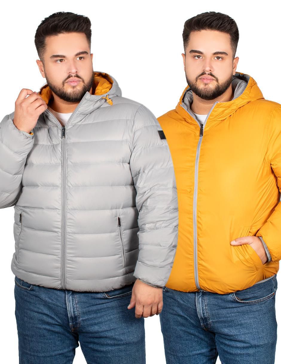Chamarra casual reversible para hombre 6