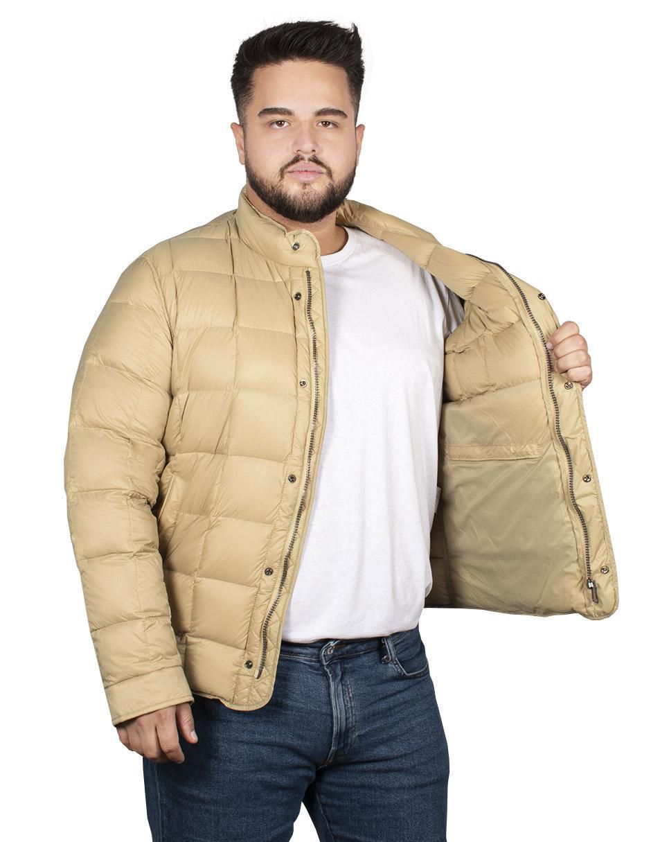 Chamarra casual capitonada para hombre 2