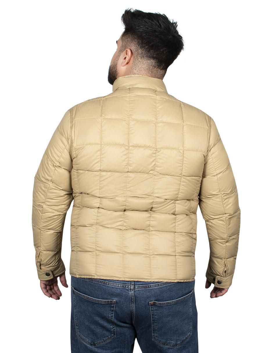 Chamarra casual capitonada para hombre 4