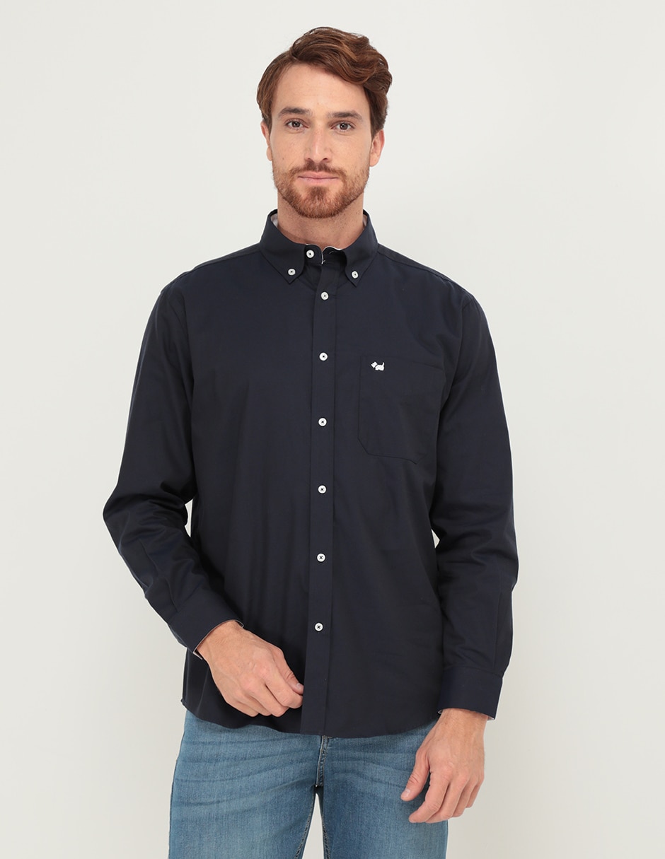 CAMISA FERRIONI M5345H, G, AZUL MARINO