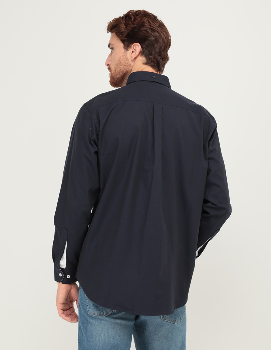 CAMISA FERRIONI M5345H, G, AZUL MARINO