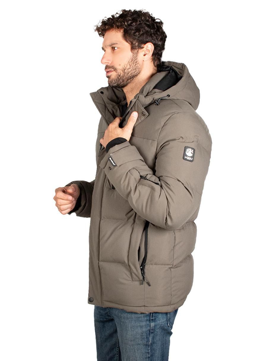 Chamarra casual capucha desmontable para hombre 3