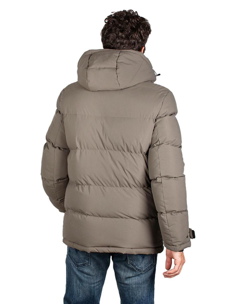 Chamarra casual capucha desmontable para hombre 5