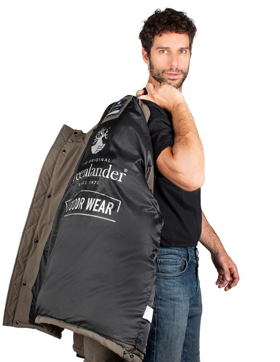 Chamarra casual capucha desmontable para hombre 6