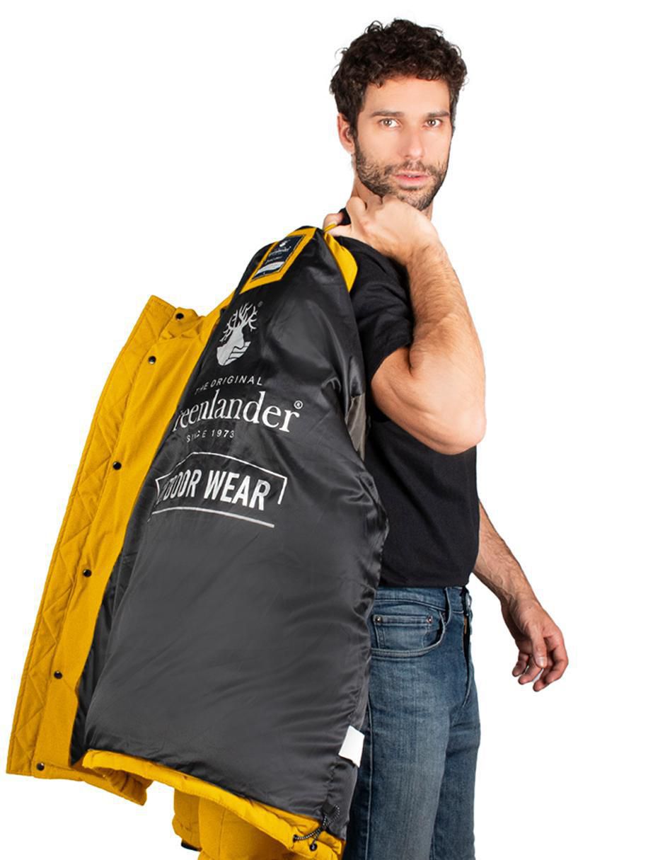 Chamarra casual capucha desmontable para hombre 6