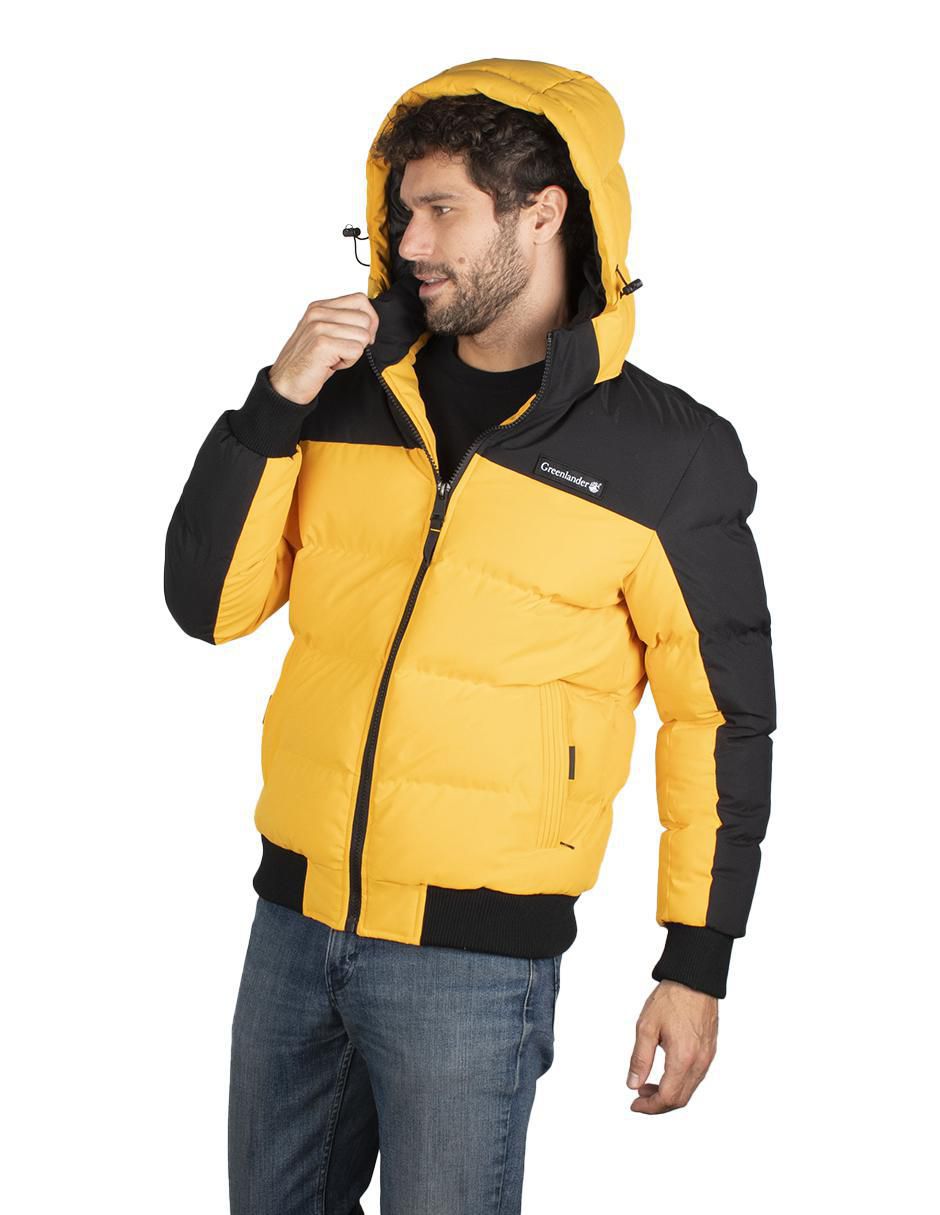 Chamarra Greenlander bolsa con cierre para hombre