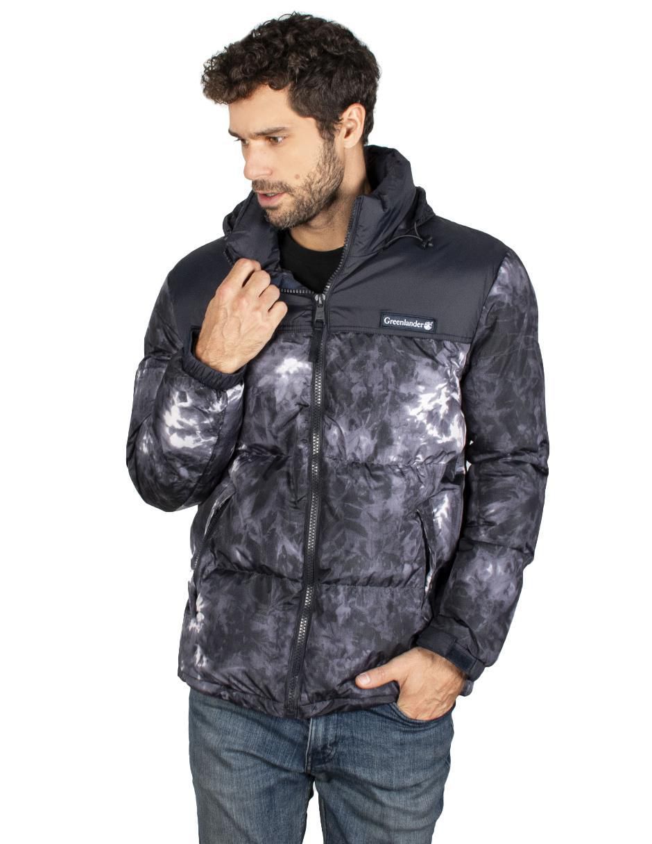 Chamarra con capucha para hombre