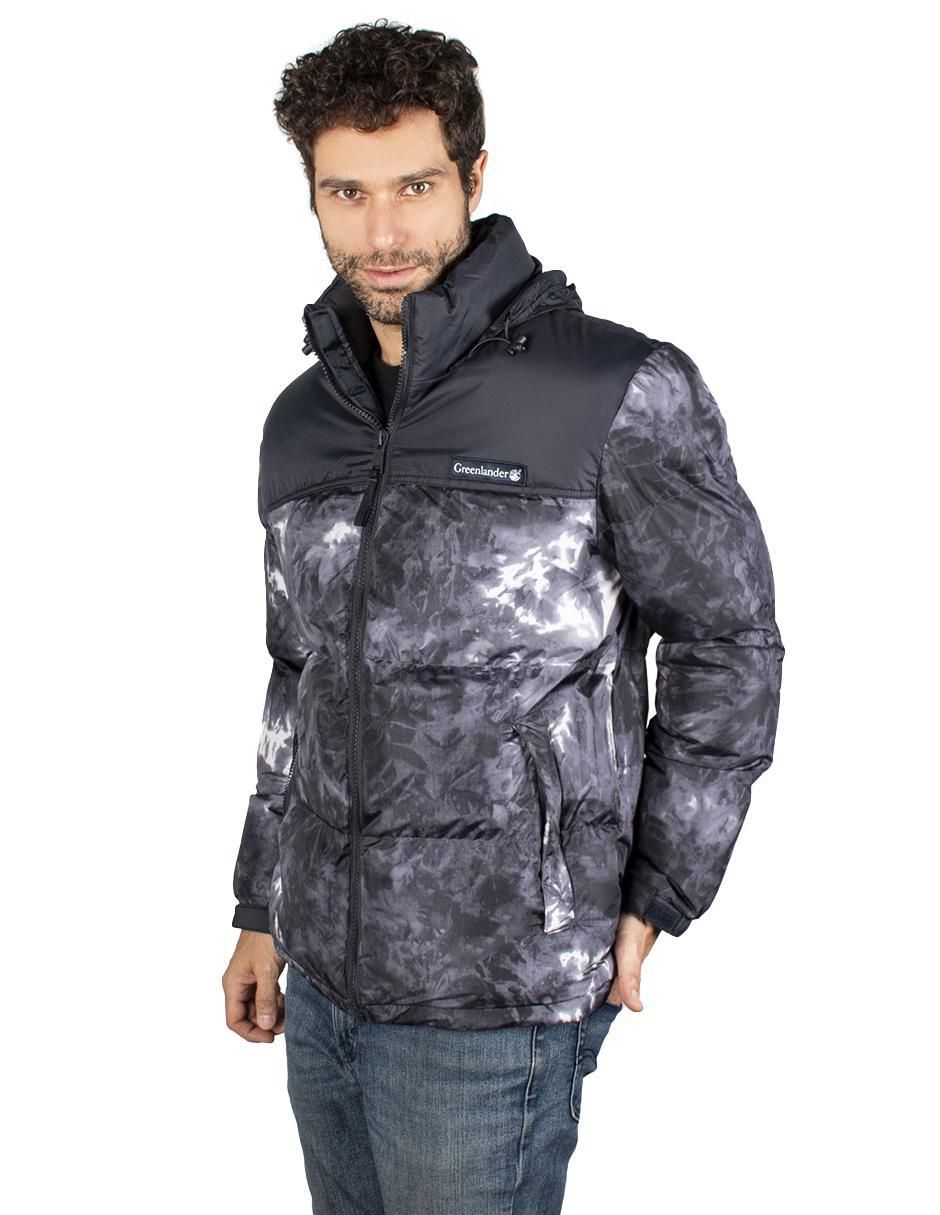 Chamarra greenlander con capucha para hombre