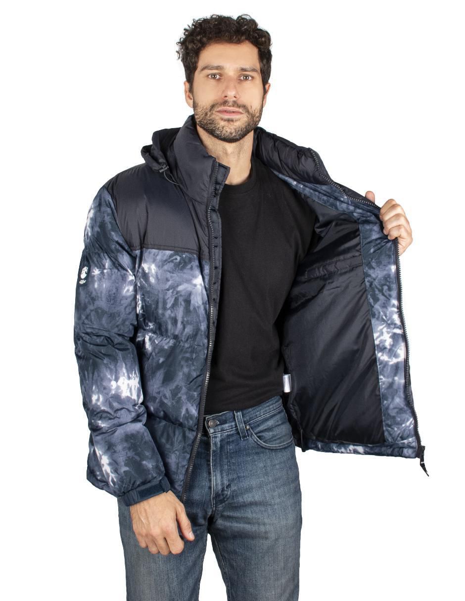 Chamarra casual Estilo reducido en talla con capucha para hombre 6