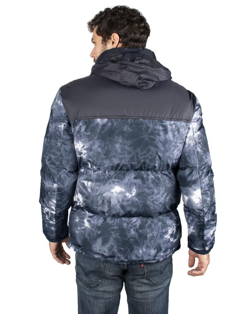Chamarra casual Estilo reducido en talla con capucha para hombre 4