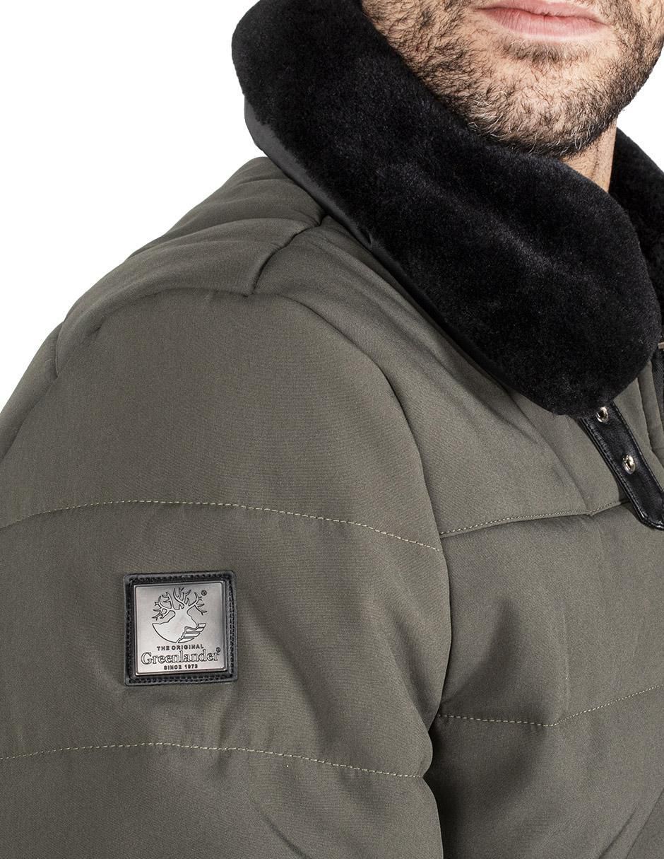 Chamarra casual cuello desmontable para hombre 5