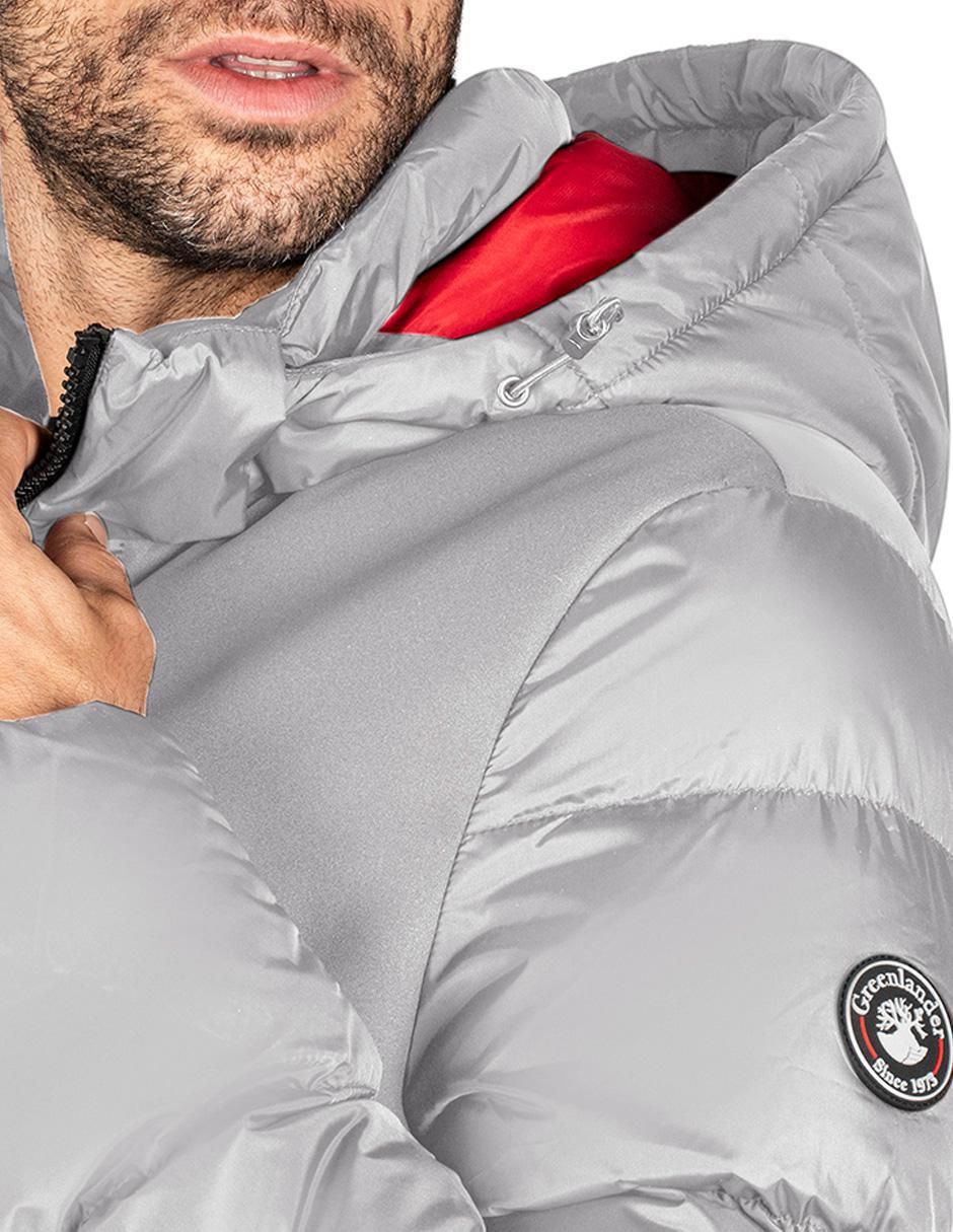 Chamarra casual capucha desmontable para hombre 3