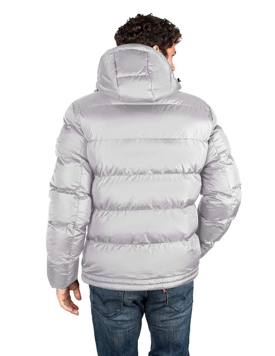 Chamarra casual capucha desmontable para hombre 6