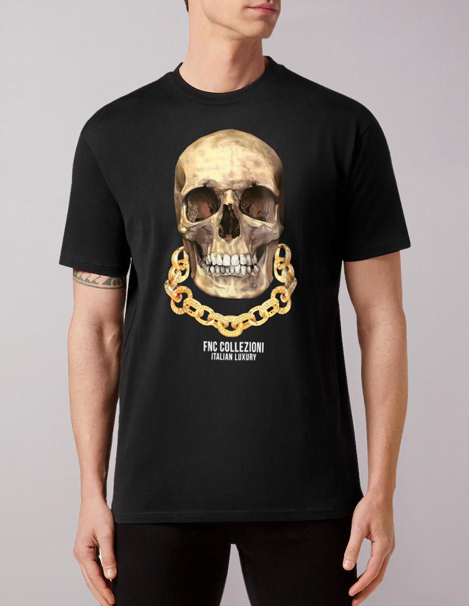 Playera Predator Skull cuello redondo para hombre Playera Predator Skull cuello redondo para hombre
