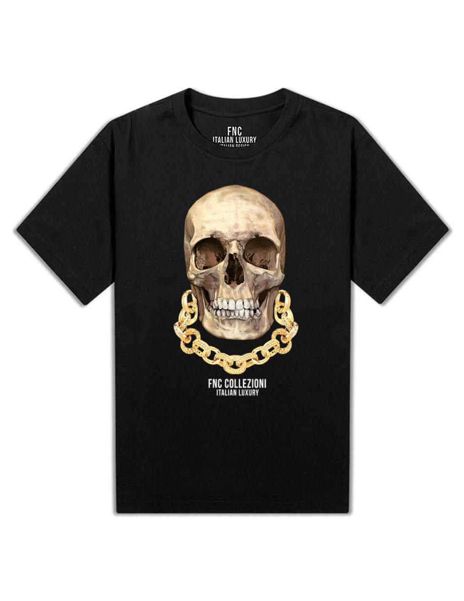 Playera Predator Skull cuello redondo para hombre 3