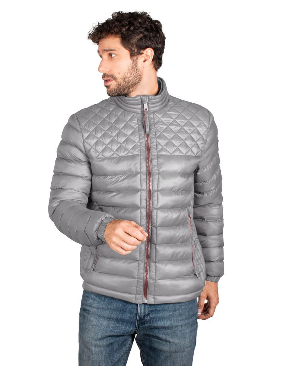 Chamarra casual capitonada para hombre Chamarra casual capitonada para hombre