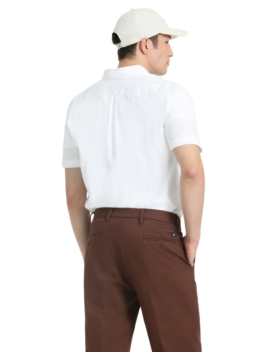 Camisa casual Dockers de algodón manga corta para hombre