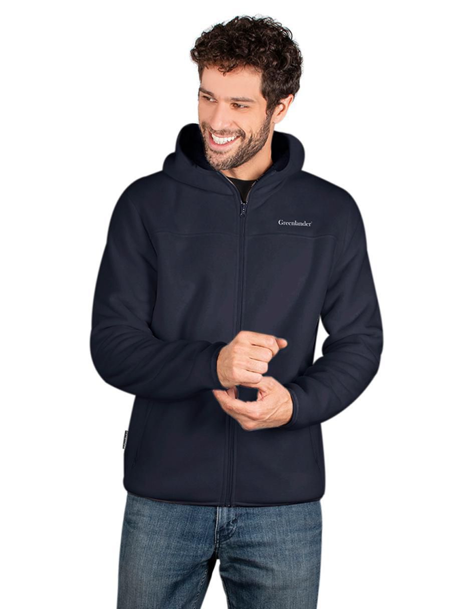 Chamarra casual con bolsillos para hombre