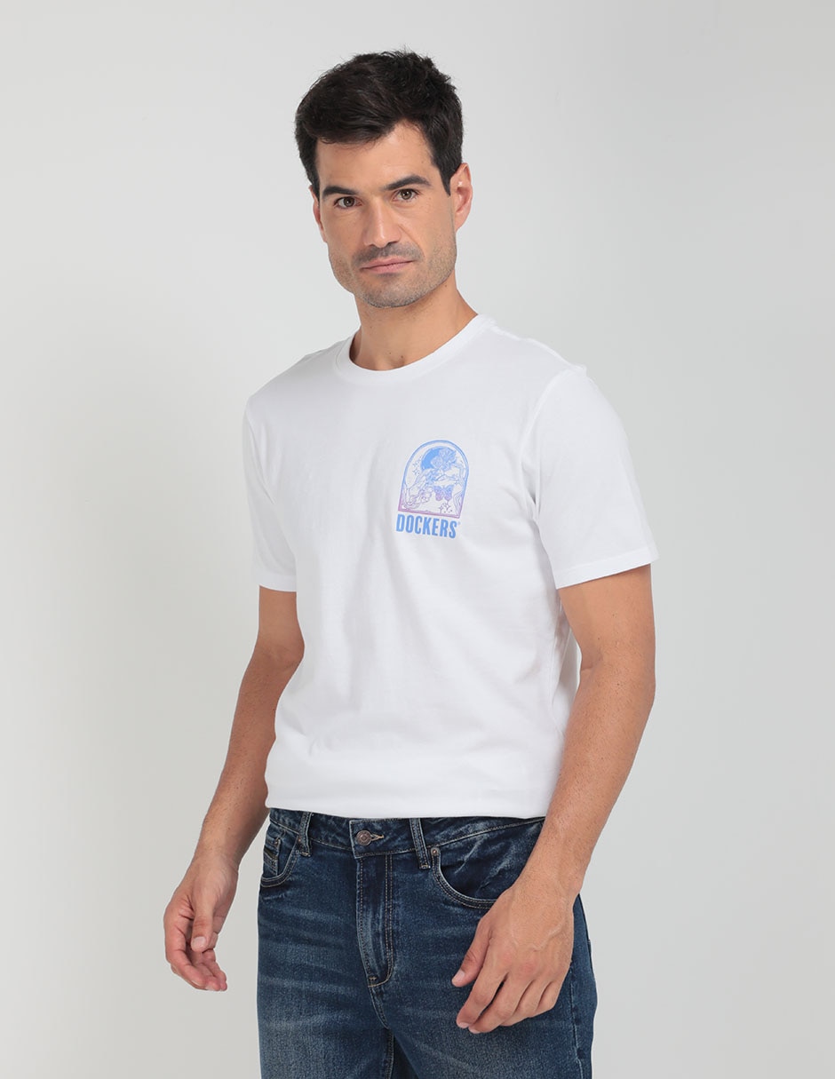 Playera Dockers cuello redondo para hombre
