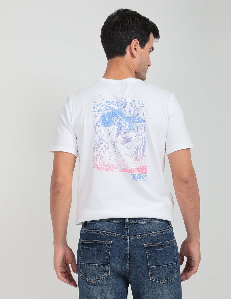 Playera Dockers cuello redondo para hombre
