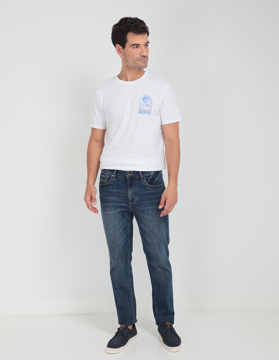 Playera Dockers cuello redondo para hombre