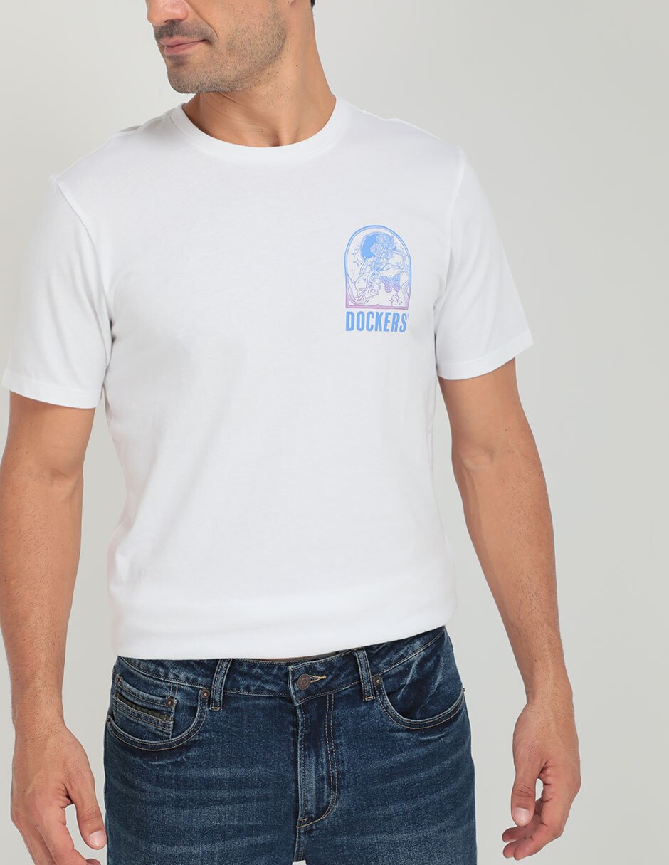 Playera Dockers cuello redondo para hombre