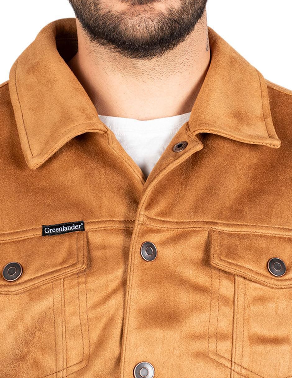 Chamarra casual con bolsillos para hombre 5