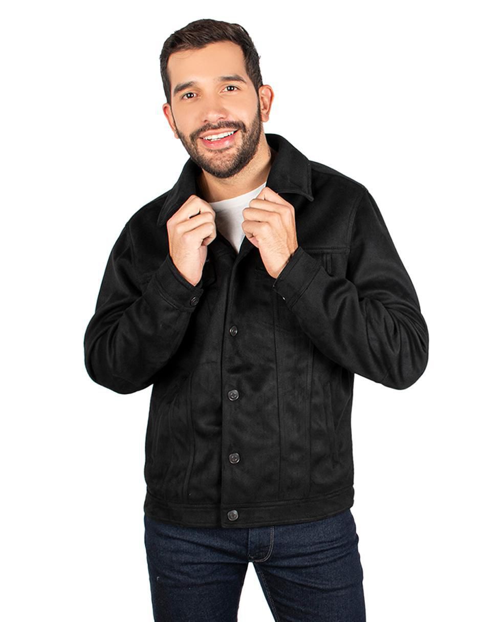Chamarra casual con bolsillos para hombre Chamarra casual con bolsillos para hombre