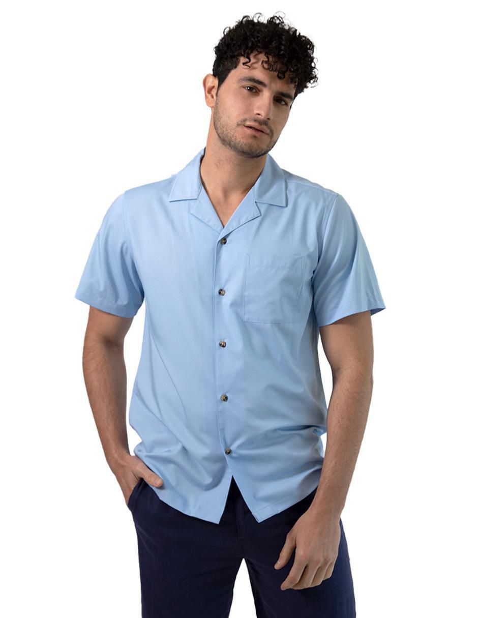 Camisa casual de algodón manga corta para hombre 2