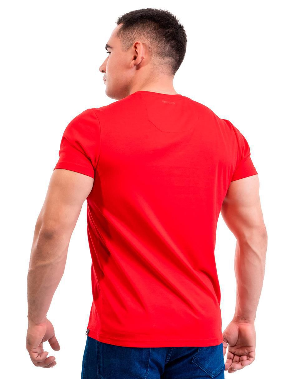 Playera Pavi Italy cuello redondo para hombre