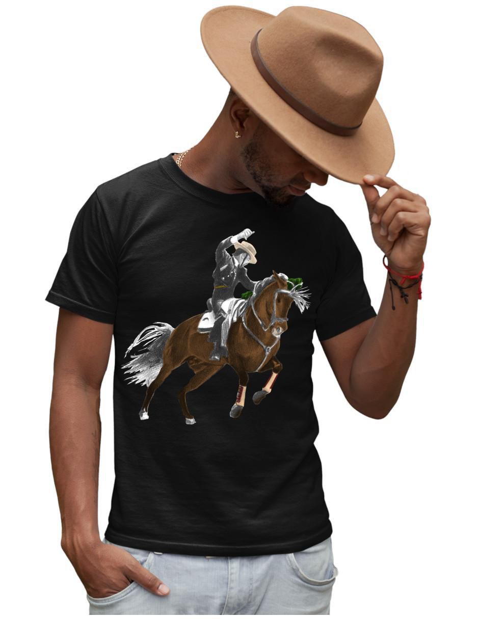 Playera cuello redondo para hombre