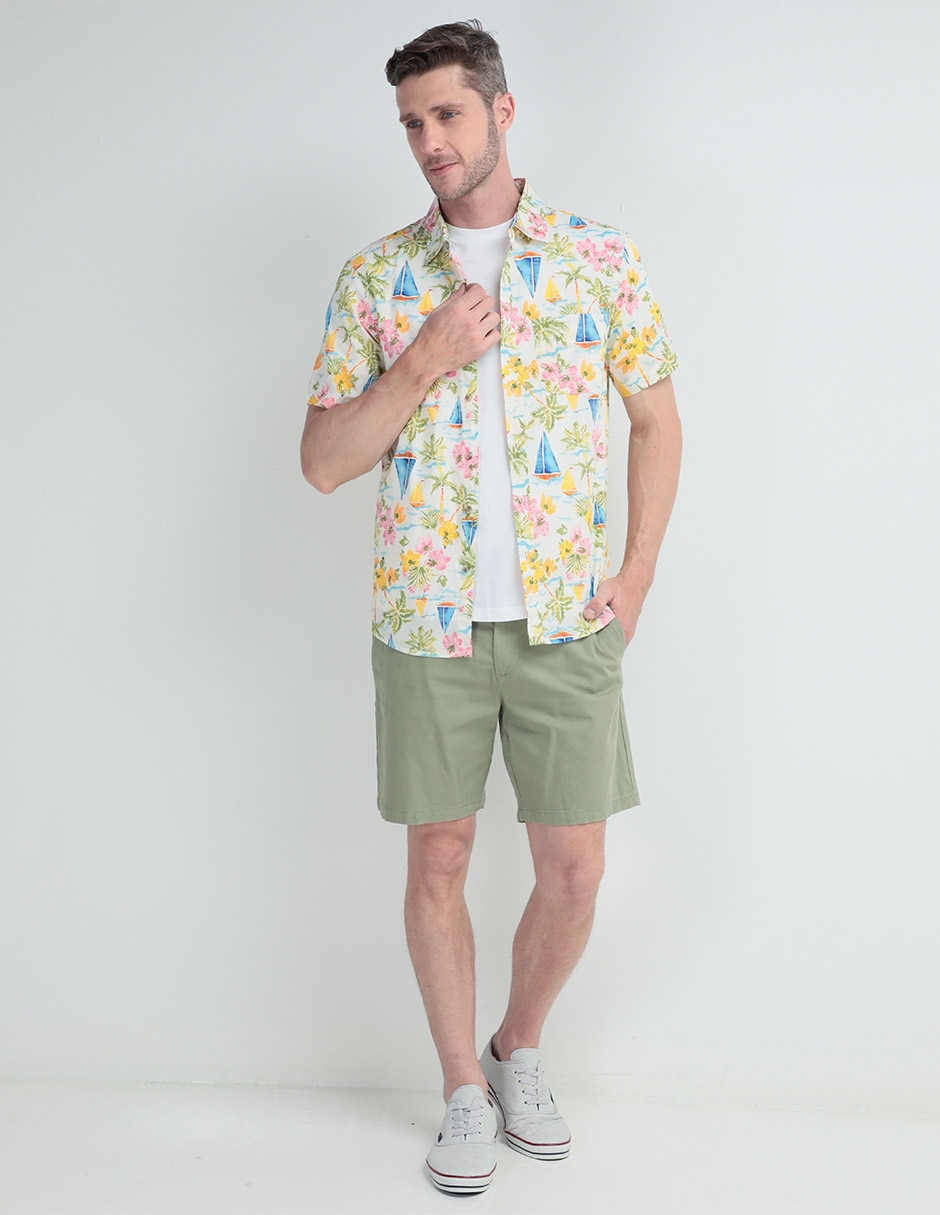 Playera cuello redondo para hombre