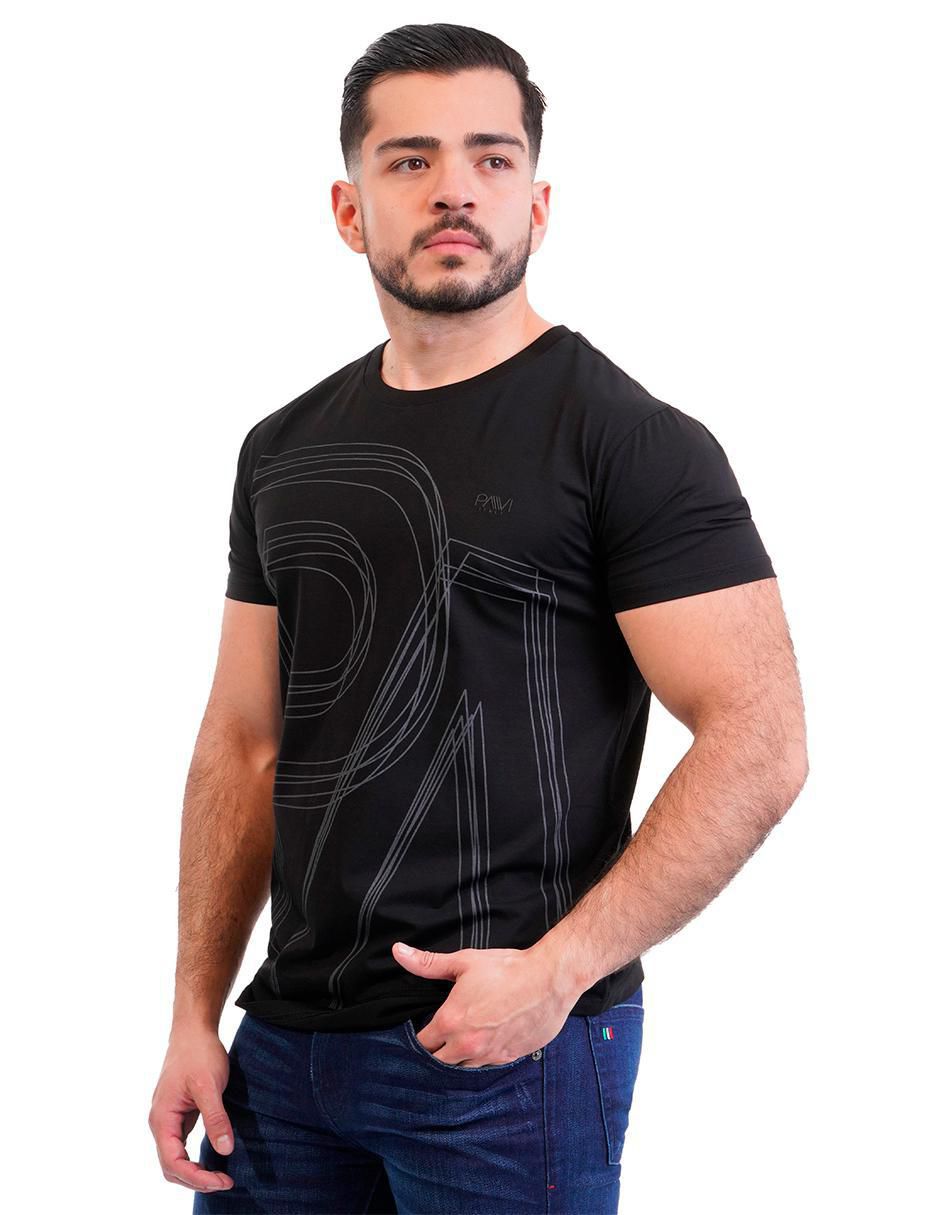 Playera Pavi Italy cuello redondo para hombre