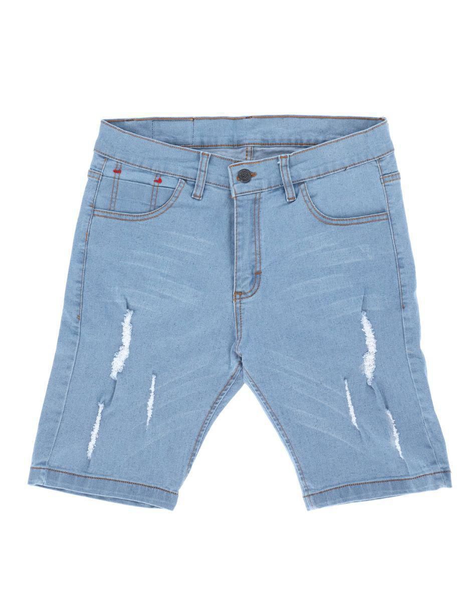 Bermuda Denim de mezclilla para hombre 6