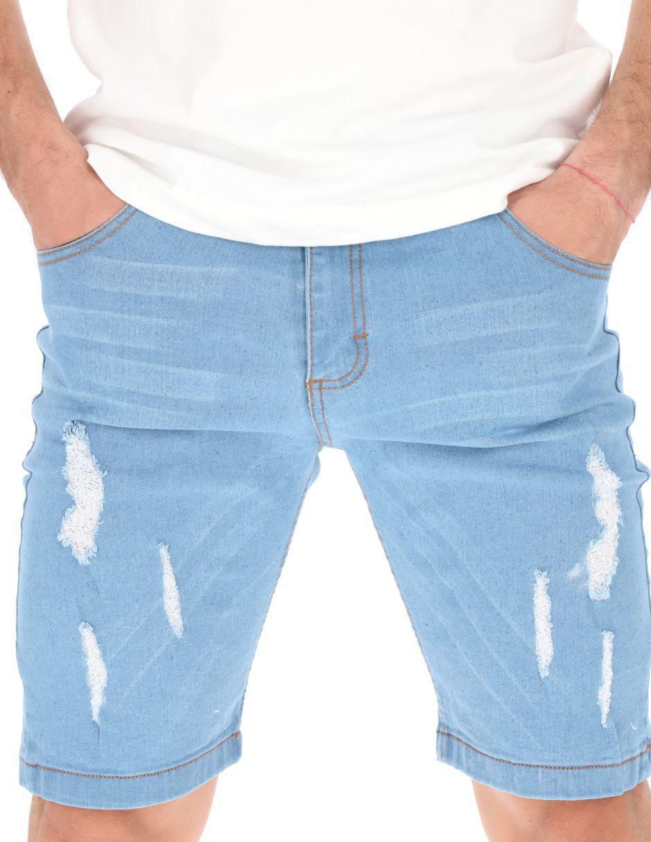 Bermuda Denim de mezclilla para hombre 2