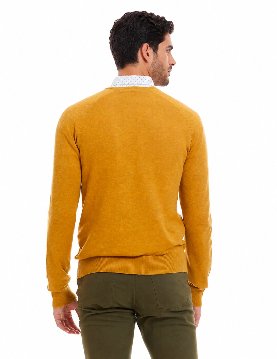 Sueter Vittorio Forti cuello V para hombre