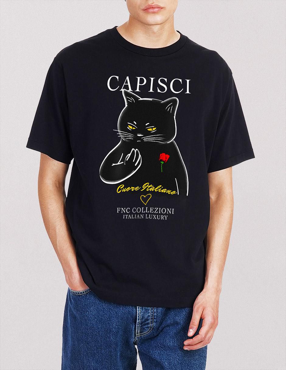 Playera Capisci cuello redondo para hombre