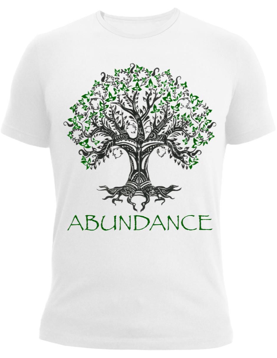 Playera Alta Gama Yoga Zen Árbol cuello redondo para hombre