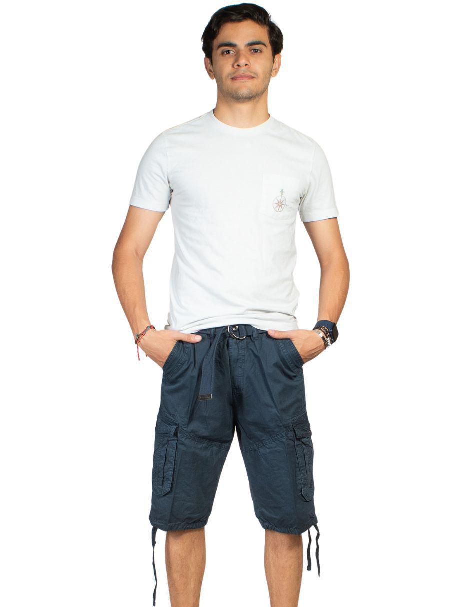 Bermuda de algodón para hombre