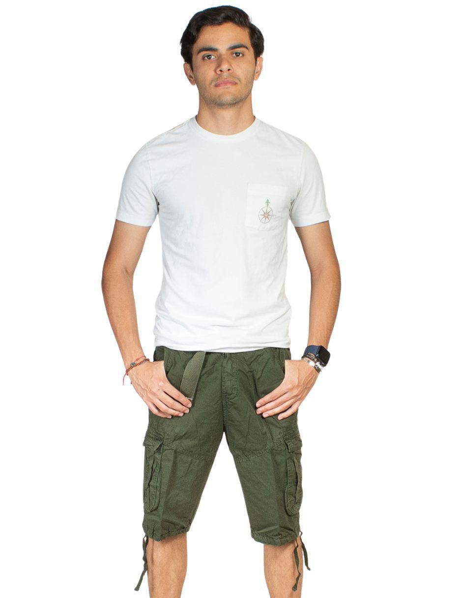 Bermuda de algodón para hombre 1