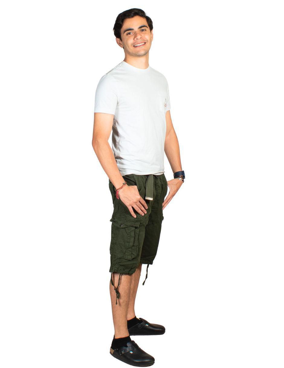 Bermuda de algodón para hombre 4