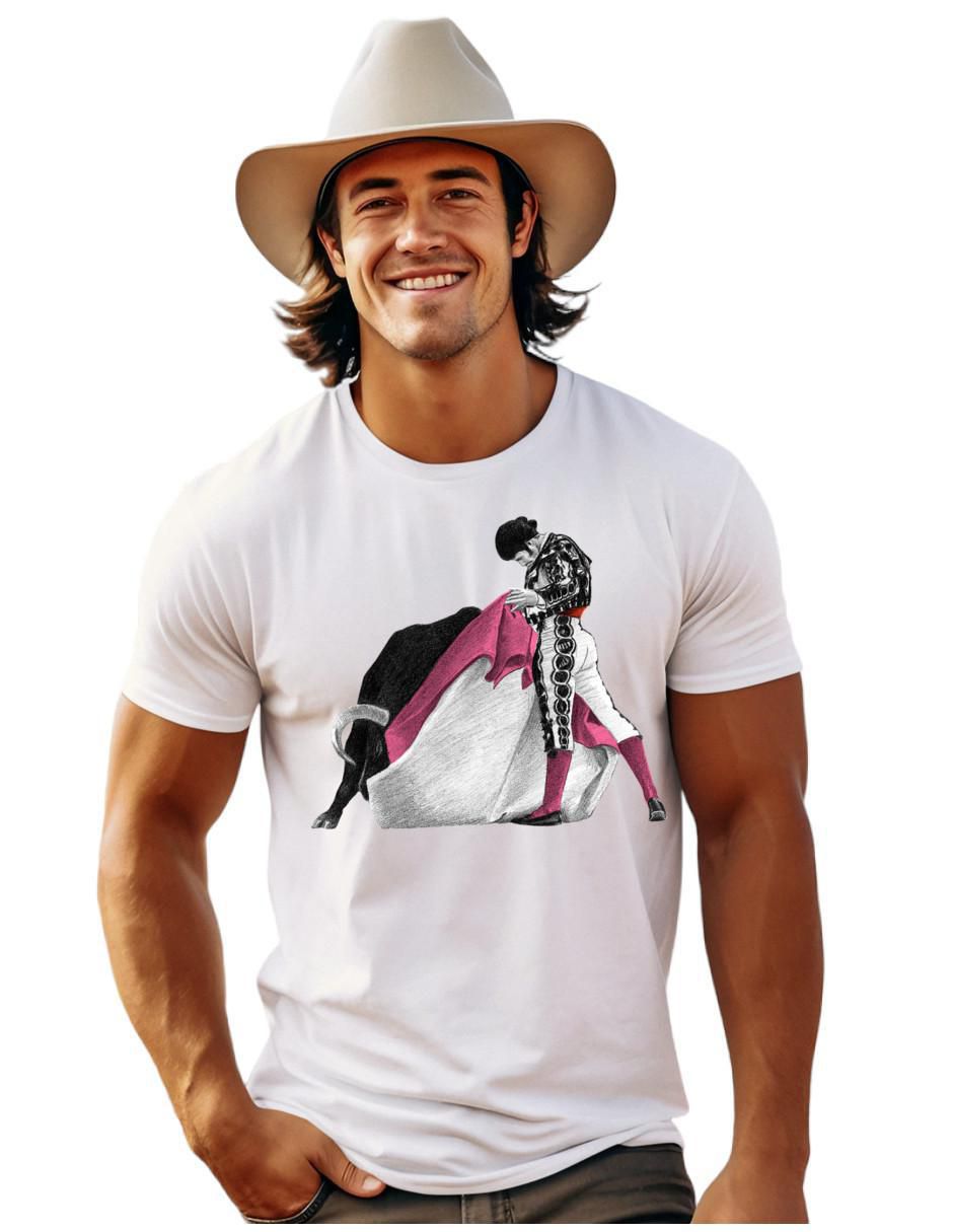 Playera Complexión Atlética Taurina cuello redondo para hombre Playera Complexión Atlética Taurina cuello redondo para hombre